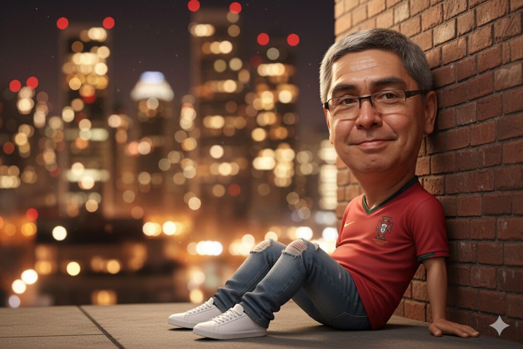 Portugal Jersey 3D Caricature